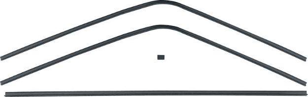 Picture of 1968-70 Charger 4 Piece Interior Rear Window Trim Set 