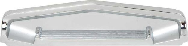 Picture of 1966-1968 Mopar B-Body Chrome Console Box Top Rear Trim 