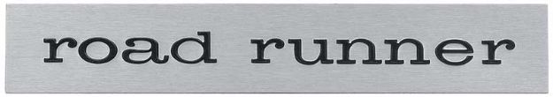 Picture of 1968-69 Road Runner Dash / Door / Trunk Emblem Insert 