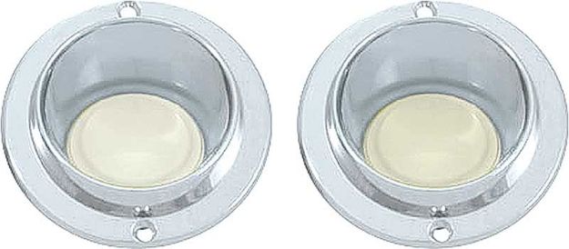 Picture of 1964-1970 Mopar B-Body Console Lamp Lens And Bezels 