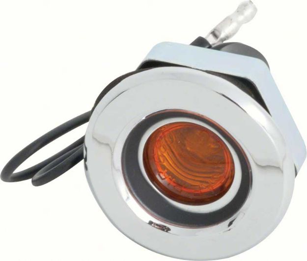 Picture of 1968 Dodge Dart / Charger Replacement Curved Style Front Side Marker Lamp 