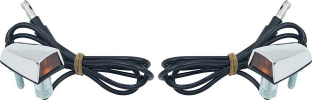Picture of 1969-71 Mopar A, B & E-Body Fender Mounted Turn Signal Indicator Assemblies 