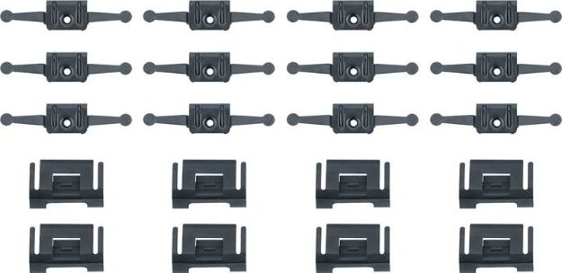 Picture of 1970-71 Challenger/Barracuda Convertible Boot Well Trim Molding Hardware 