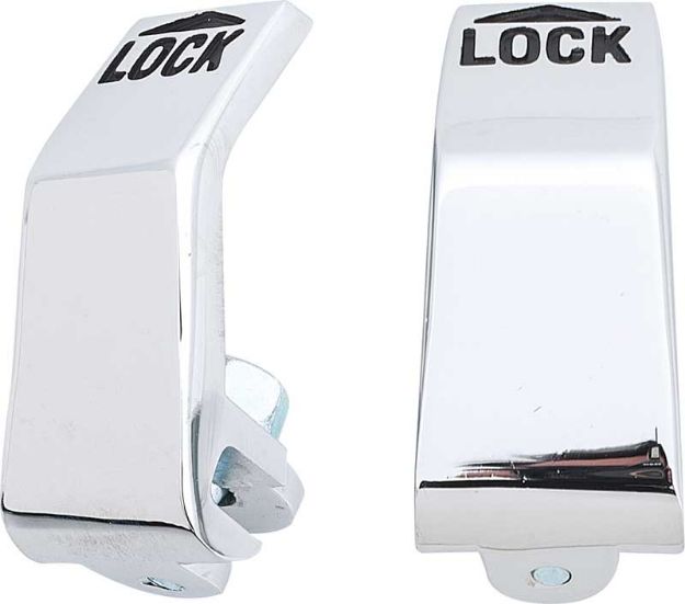 Picture of 1970-74 E-Body Chrome Door Lock Levers 