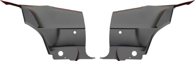 Picture of 1970-74 Challenger Black Rear Panels 