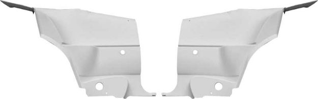 Picture of 1970-74 Challenger White Rear Panels 