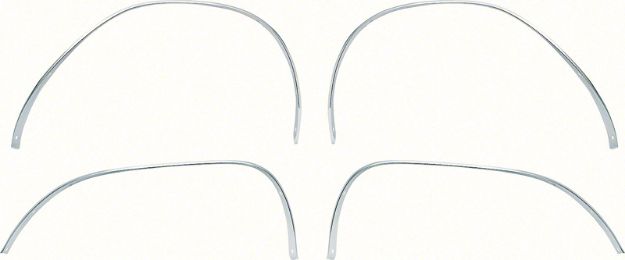 Picture of 1967-1976 Dodge Dart Wheel Opening Trim Molding Set (Made In usa) 