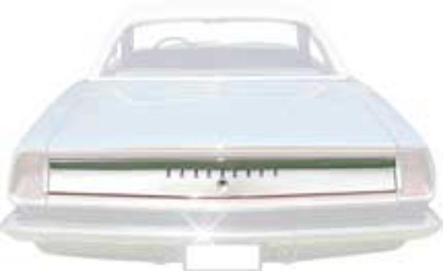 Picture of 1969 Plymouth Barracuda Trunk Trim Finish Panel 