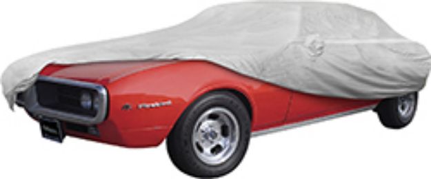Picture of 1968 F-Body Softshield Flannel Cover - Gray 