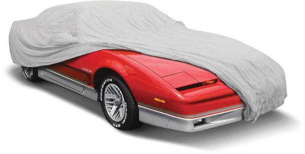 Picture of 1982-92 F-Body W/ Aero-Wing - Softshield Flannel Cover - Gray 