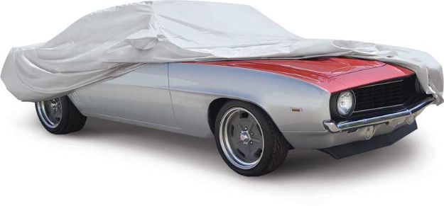 Picture of 1969 F-Body Softshield Flannel Cover - Gray 