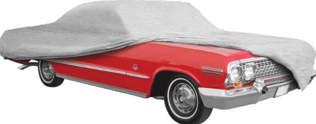 Picture of 1965-76 Impala / Full Size2 Or Door (Except Fastback) GrayWeather Blocker Plus Car Cover 