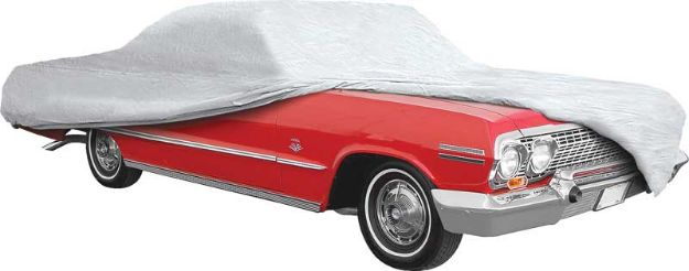 Picture of 1965-76 Impala / Full Size 2 Or 4 Door (Except Fastback) Titanium Plus Car Cover 