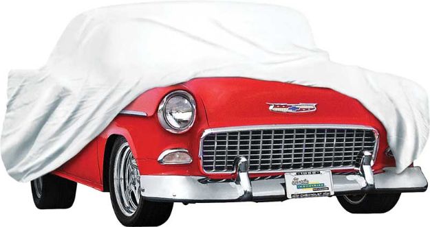 Picture of 1955-56 Chevrolet 4 DoorTitanium Car Cover 
