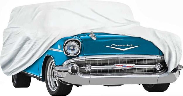 Picture of 1957 Chevrolet 2 & 4 Door Wagons Titanium Car Cover 