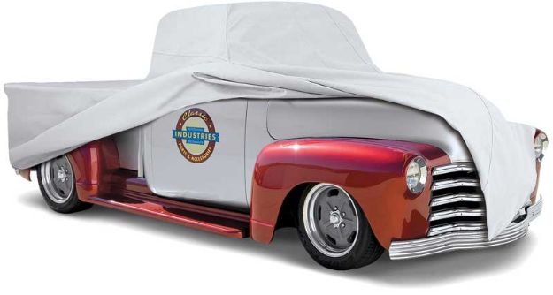 Picture of 1947-54 Chevrolet/GMC Shortbed Truck Weather Blocker Cover - Gray 