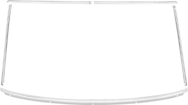 Picture of 1975-79 Nova Rear Window Molding Set 