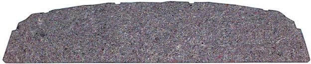 Picture of 1967-68 Impala Coupe Rear Seat Shelf Insulation 