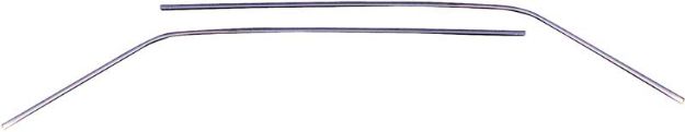 Picture of 1966-67 Chevy II / Nova 2-Door Hardtop/Coupe Roof Drip Molding Set 