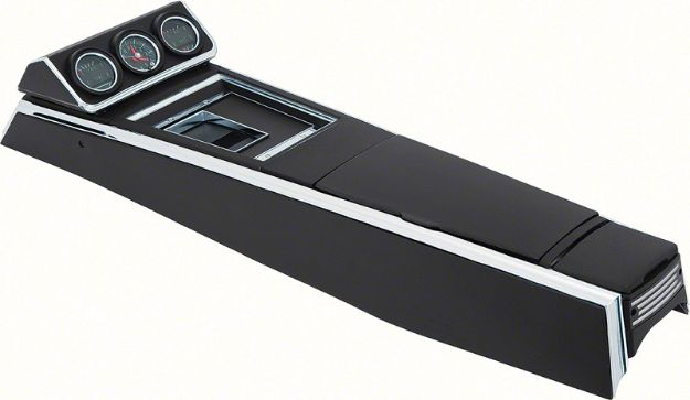 Picture of 1967 Pre-assembled 4-Speed Manual Transmission Console Assembly with Gauges 
