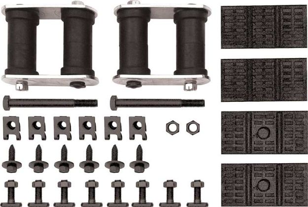 Picture of 1967-70 Camaro/Firebird 1968-79 Nova Mono-Leaf Install Set All T-Bolts 