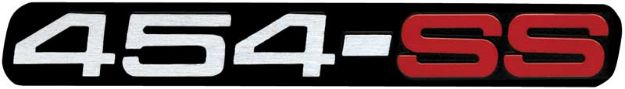 Picture of 1988-98 Chevrolet / GMC Truck "454-SS" Door Emblems 