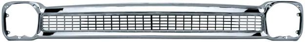 Picture of 1964-66 Chevrolet Pickup Grill - W/O Chevrolet Lettering 