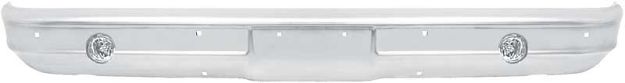 Picture of 1973-80 GM Truck Bumper With Fog Lamps Built In - Chrome 