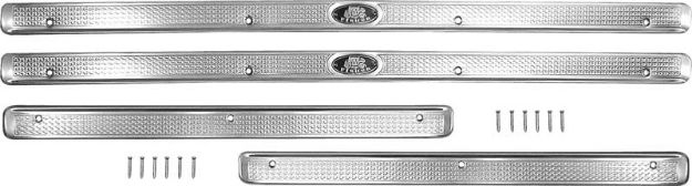 Picture of 1955-57 Chevrolet 4 Sedan & Wagon Door Sill Plates 