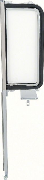 Picture of 1955-57 Convertible Vent Window Frame Assembly-Smoked Grey - LH 