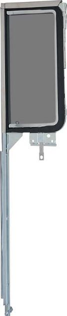 Picture of 1955-57 Hardtop and Nomad Vent Window Frame Assembly-Grey - RH 