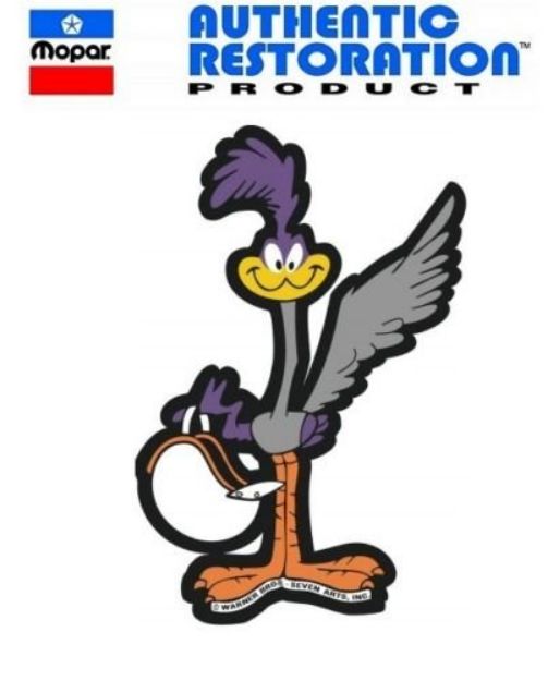 Picture of 1969-1974 Road Runner Standing Stand Up Bird Decal