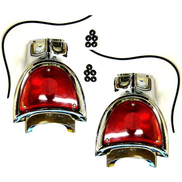 Picture of 1957 Chevrolet Bel Air Base Tail Light Assembly