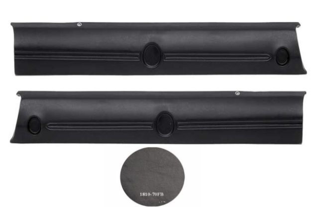 Picture of Mopar 1970 Charger Upper Door Panels with Emblems