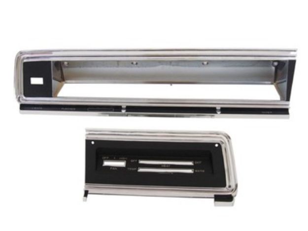 Picture of 1967-69 Dodge Dart Standard Dash Bezel Kit (no AC)