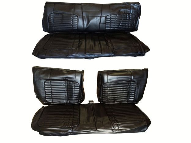Picture of 1970 Charger 500 Front Bench Rear Bench Seat Cover
