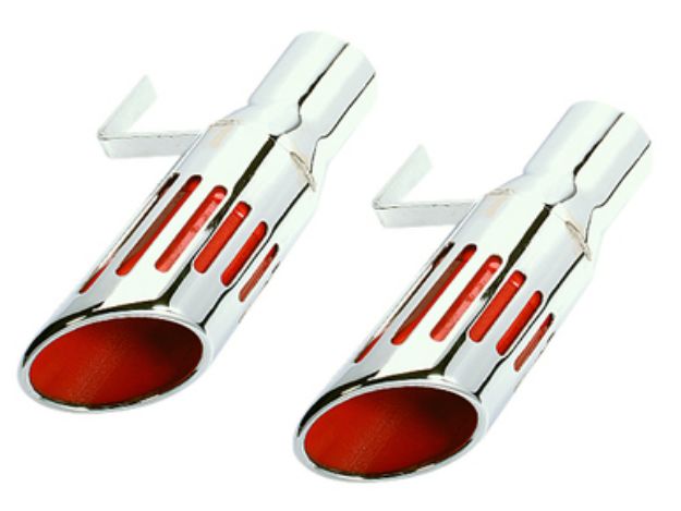 Picture of 1971-74 B-body 3" Short Style Slotted Exhaust Tips