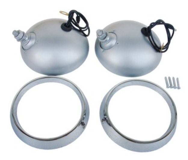 Picture of  1970-71 Plymouth Cuda Road Lamp Housing and Bezel Kit