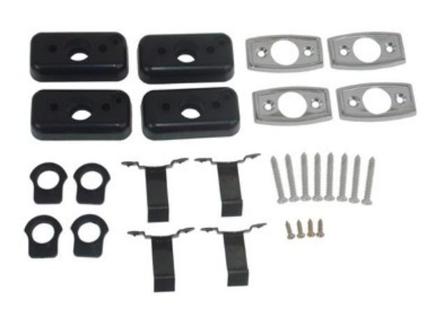 Picture of 1966-67 A,B,C-body Bucket Seat Headrest Mounting Kit
