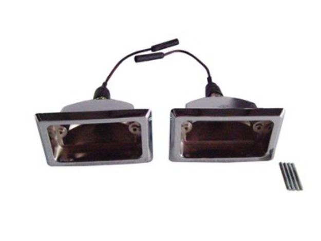 Picture of 1966-67 Dodge Charger and Coronet Back-Up Light Bezels
