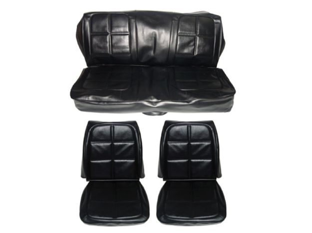 Picture of 1969 Charger Front Bucket Rear Bench Seat Cover