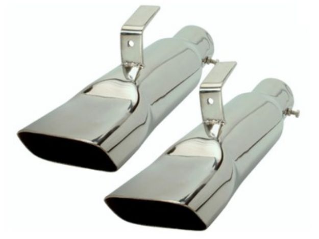 Picture of 1968-70 Dodge Charger 2-1/4" Stainless Steel Exhaust Tips