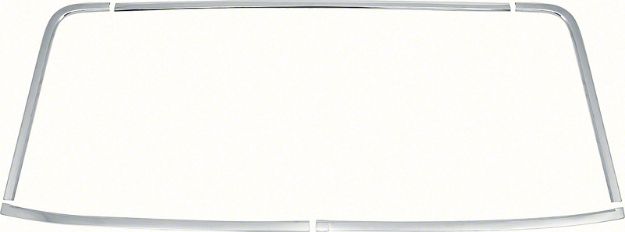 Picture of 1967-1969 Camaro / Firebird Coupe Rear Window Molding Set 