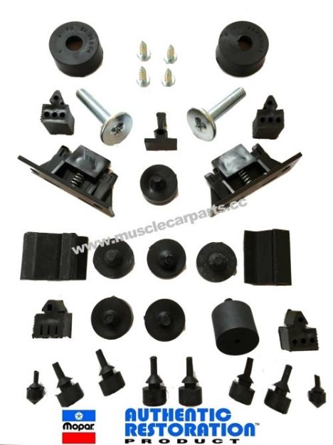 Picture of 1971 Cuda / Barracuda Body Bumper Kit Package