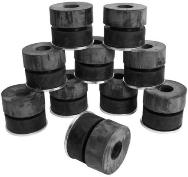 Picture of 1964-1967 GM A-Body Hardtop Sedan Rubber Frame to Body Mount Bushings Package