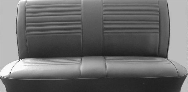 Picture of 1967 Chevy Chevelle Malibu El Camino Front and Rear Bench Seat Upholstery Covers