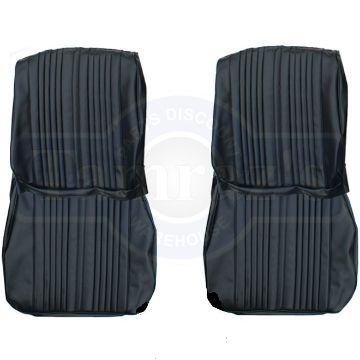 Show details for 1965 Oldsmobile Cutlass Holiday Front and Rear Seat Upholstery Covers Picture of 1965 Oldsmobile Cutlass Holiday Front and Rear Seat Upholstery Covers