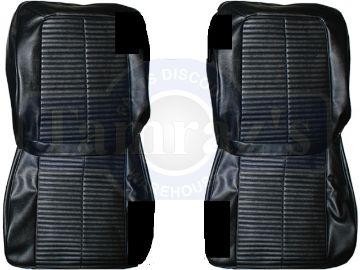 Show details for 1963 Pontiac GTO/LeMans Front and Rear Seat Upholstery Covers Picture of 1963 Pontiac GTO/LeMans Front and Rear Seat Upholstery Covers