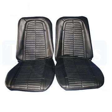 Show details for 1967 Pontiac Firebird Standard Front and Rear Seat Upholstery Covers Picture of 1967 Pontiac Firebird Standard Front and Rear Seat Upholstery Covers