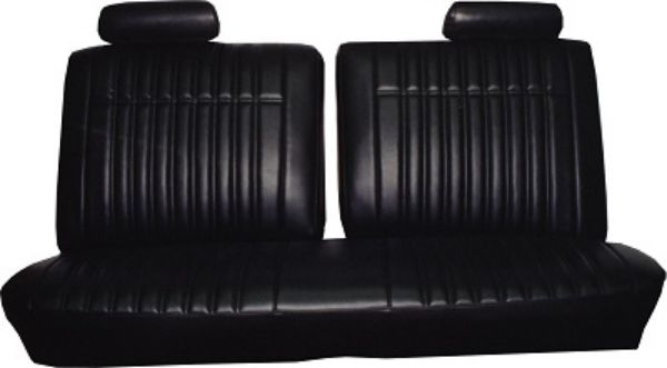 Picture of 1970 Chevy Impala Pontiac Parisienne Front and Rear Seat Upholstery Covers